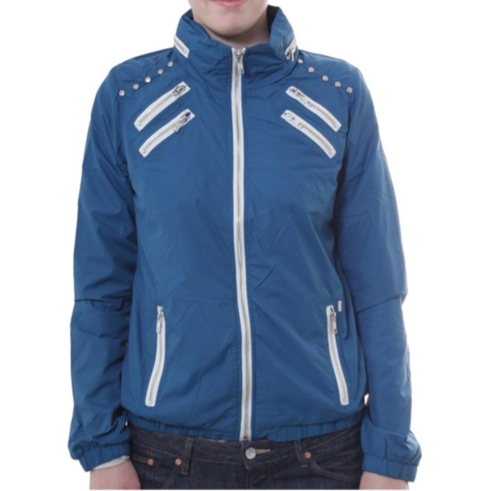 Obey Windbreaker Jacket With Hoodie